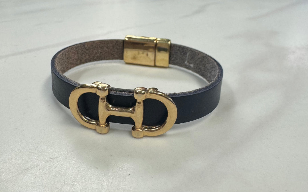LILO Bilbao Leather Bit Bracelet