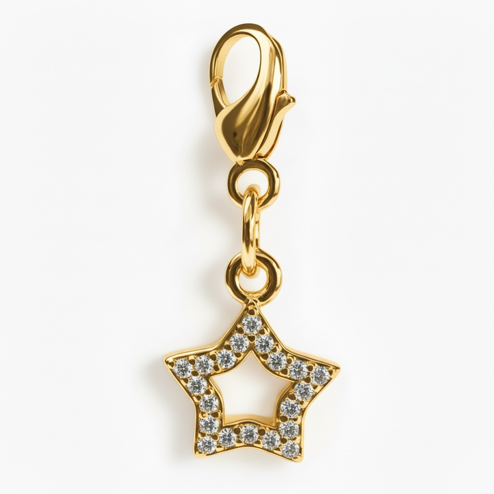 Dubois Cheval - Sparkly Star Braid Charm