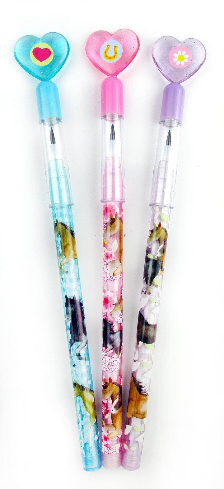 Tiny Mills - 6 Pcs Horse Multi-Point Pencils