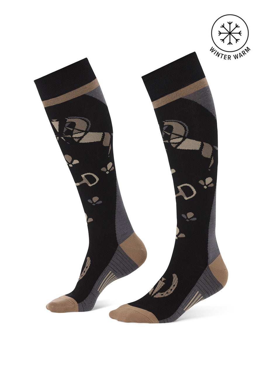 Kerrits Happy Horse Wool Knee-Hi Socks '25