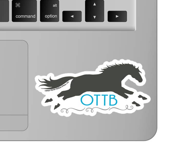 Horse Hollow Press - 3" Waterproof OTTB... Sticker