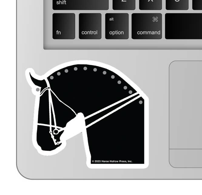 Horse Hollow Press - 3" Waterproof Dressage... Sticker