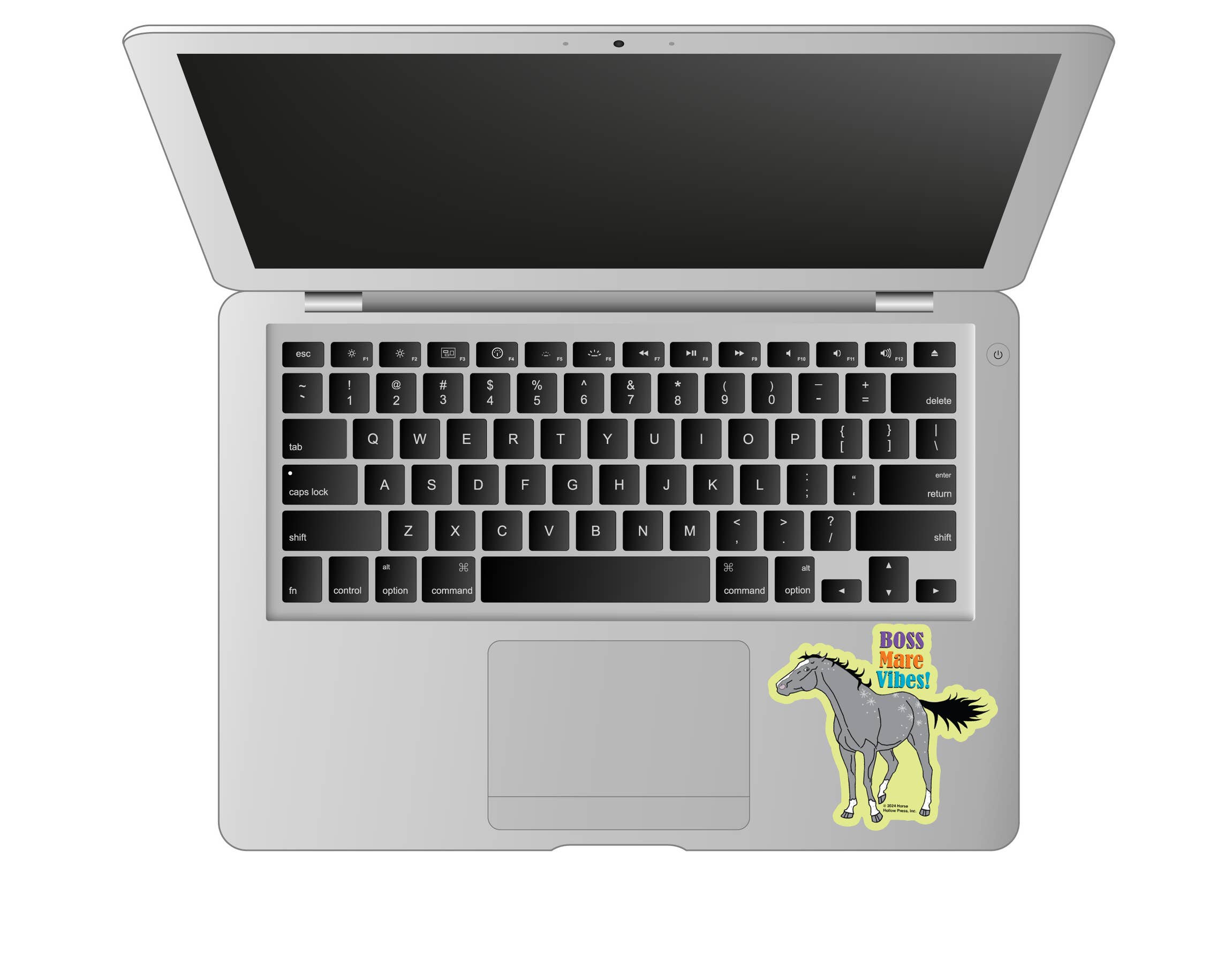 Horse Hollow Press - 3" Waterproof Boss Mare Vibes Funny Horse Sticker