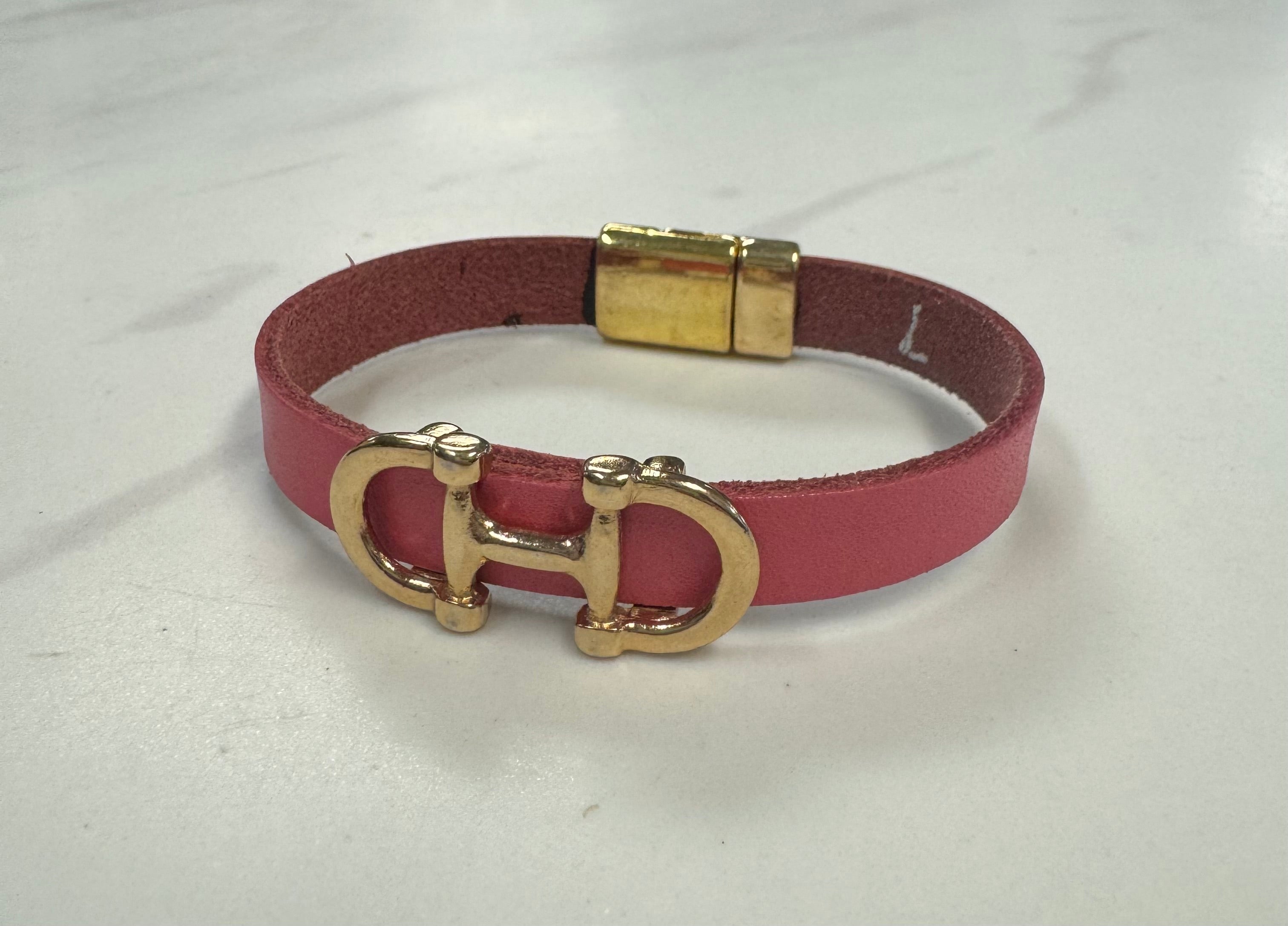 LILO Bilbao Leather Bit Bracelet