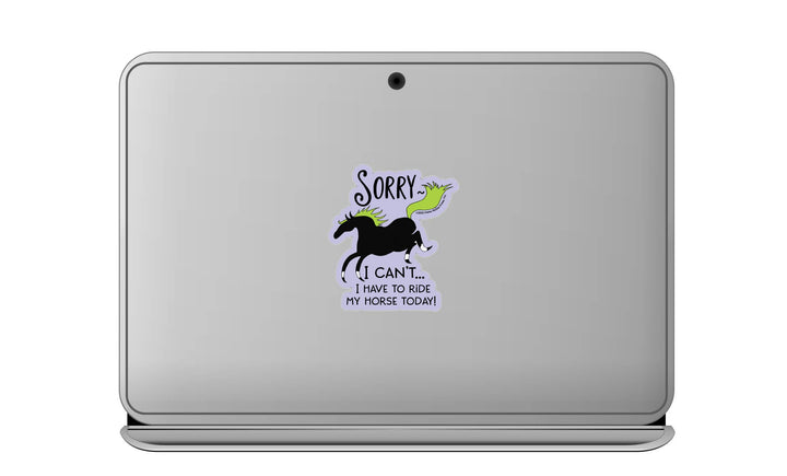 Horse Hollow Press- Horse Sticker Waterproof 3" I can't Horses