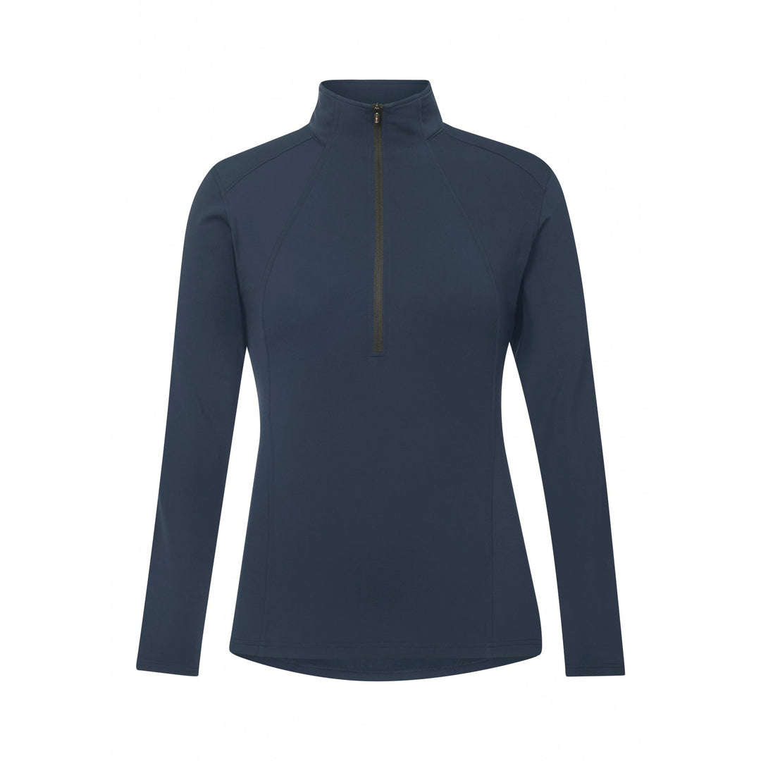 Kerrits In Stride Quarter Zip Fleece Tech Top- Nightfall