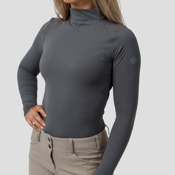 TKEQ CHLOE High Collar Technical Top