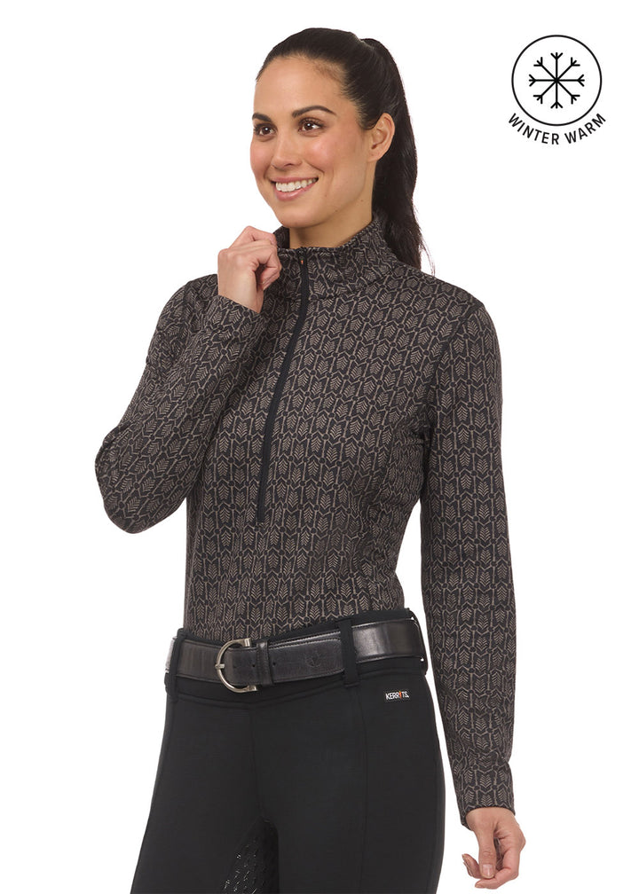 Kerrits Women's Snaffle Links Fleece Half Zip Top '25