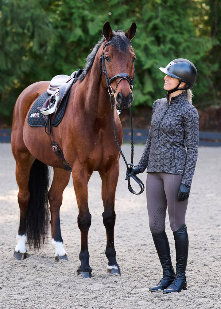 Kerrits Women's Snaffle Links Fleece Half Zip Top '25