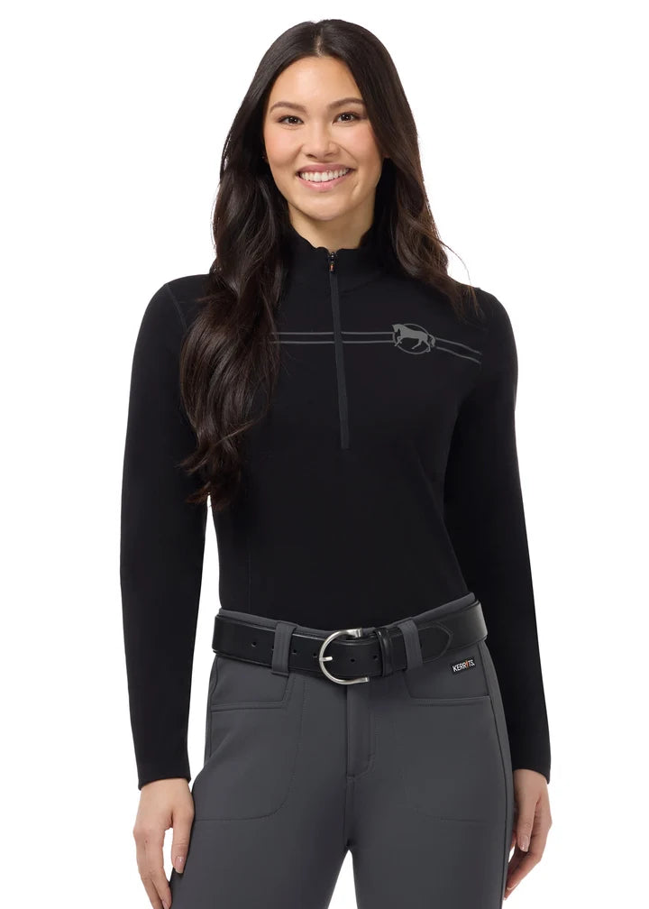 Kerrits Equi Rhythm Lite Quarter Zip Riding Top