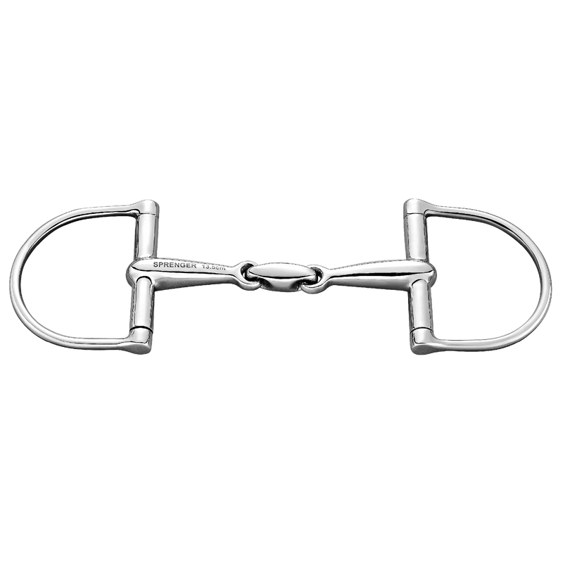 Herm Sprenger Stainless Steel D-Ring Bit (Double-Jointed)