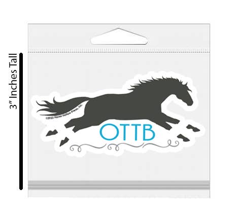 Horse Hollow Press - 3" Waterproof OTTB... Sticker