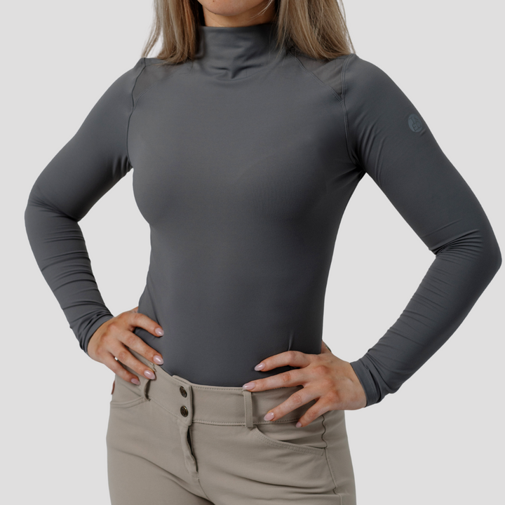 TKEQ CHLOE High Collar Technical Top