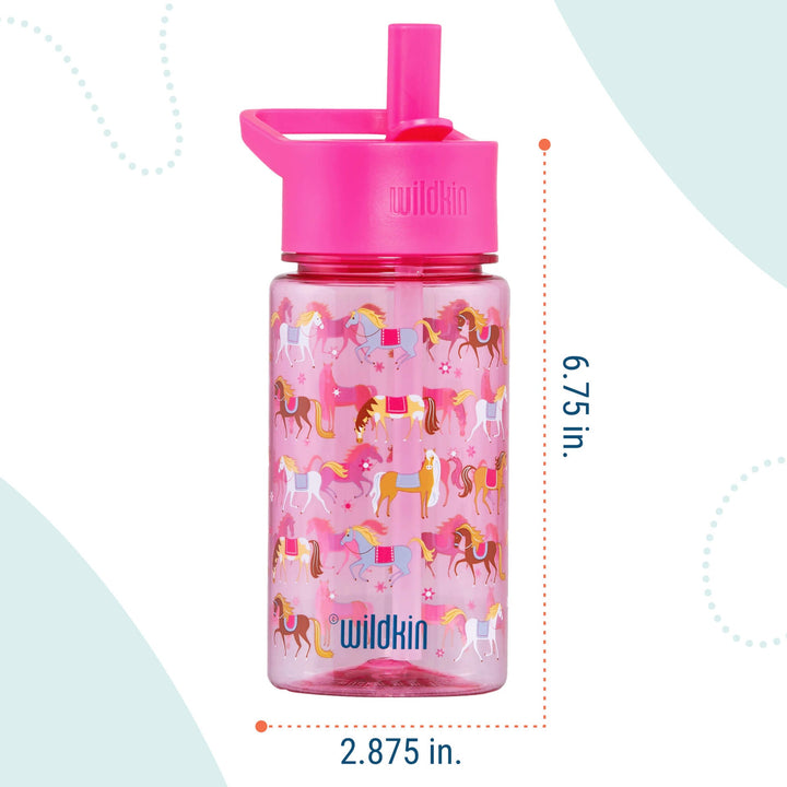 Wildkin Horses 16 oz Tritan Water Bottle