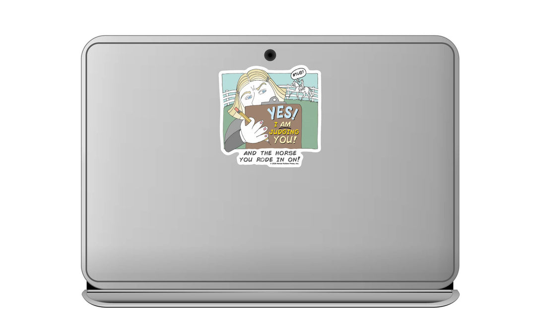 Horse Hollow Press - Horse Sticker Waterproof 3" Yes I Am