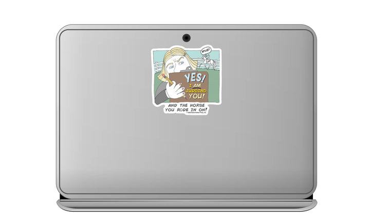 Horse Hollow Press - Horse Sticker Waterproof 3" Yes I Am