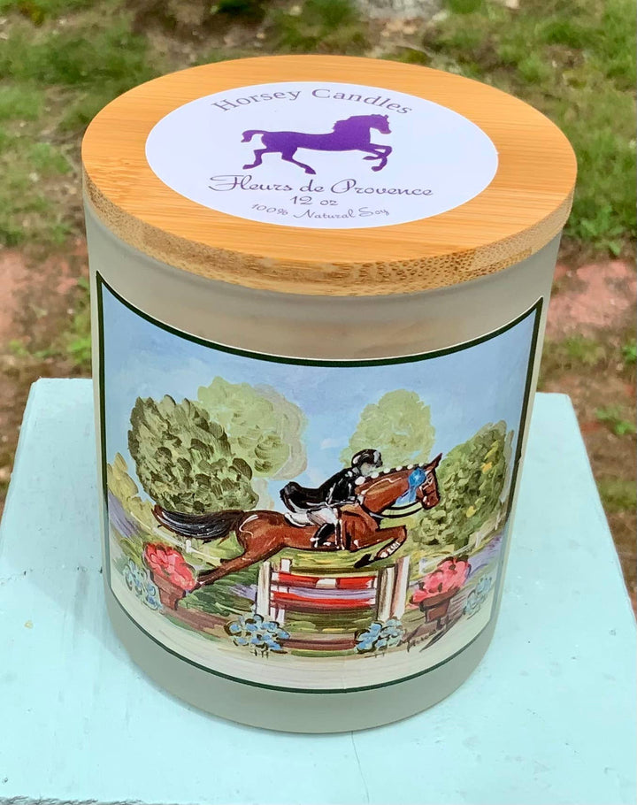 Designs by Frederique - Hunter Jumper Scented Candle “I Love Paris “