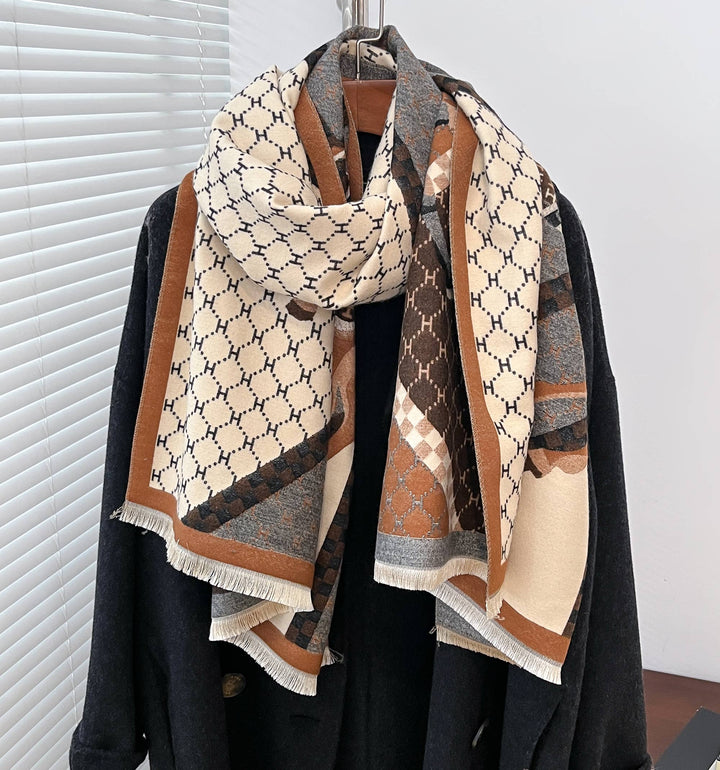 Winding River - Brown Giddy Up Reversible Wrap