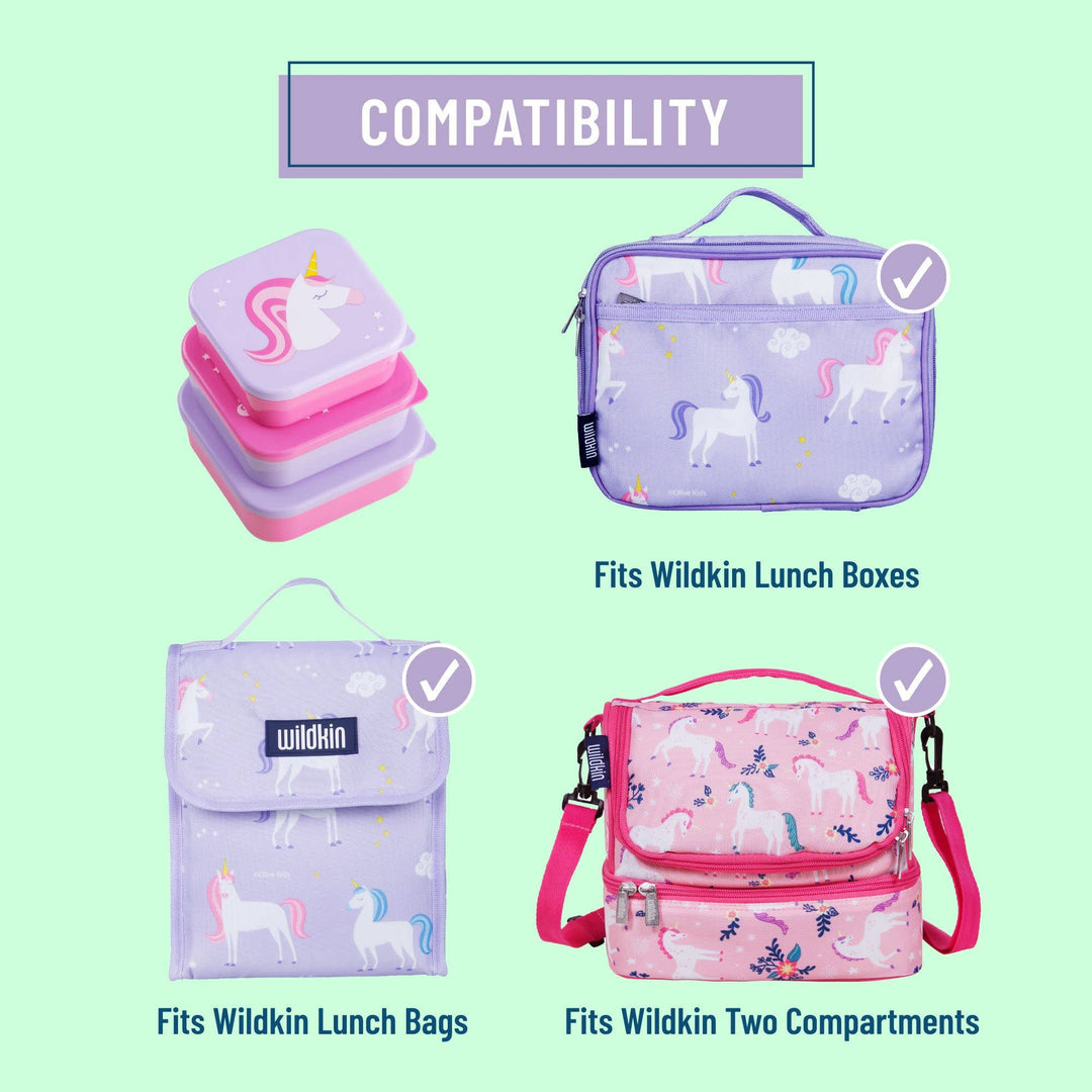 Wildkin - Unicorn Nested Snack Containers