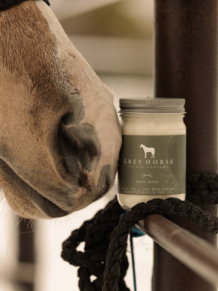 Grey Horse Soy Candle Jars