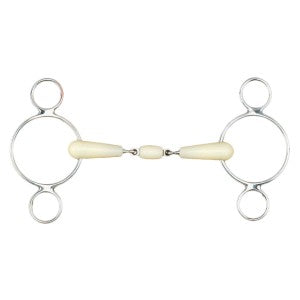 Happy Mouth 2-Ring Double Jointed Gag Bit