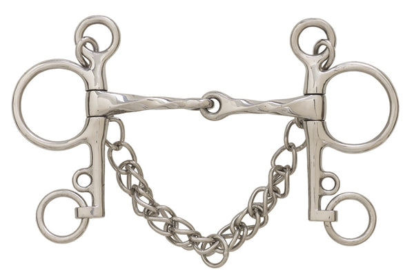 Centaur Slow Twist Joint Mouth Pelham Bit