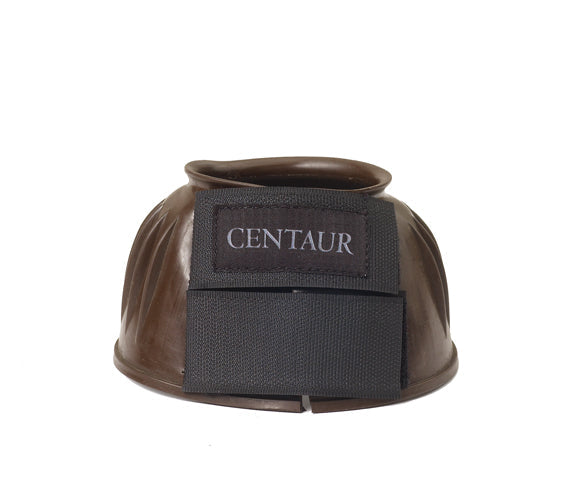 Centaur PVC Ribbed Double Hook and Loop Bell Boots