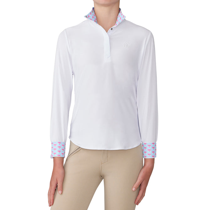 Ovation Girls' Ellie DX LS Show Shirt