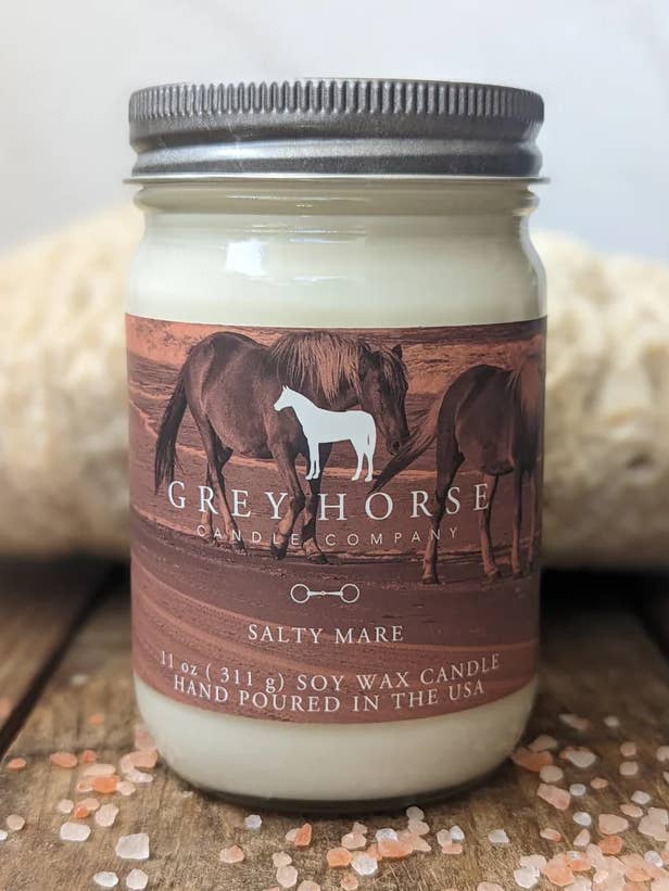Grey Horse Soy Candle Jars