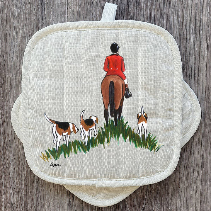 Zeppa Studios - Hunt Scene Pot Holder Set