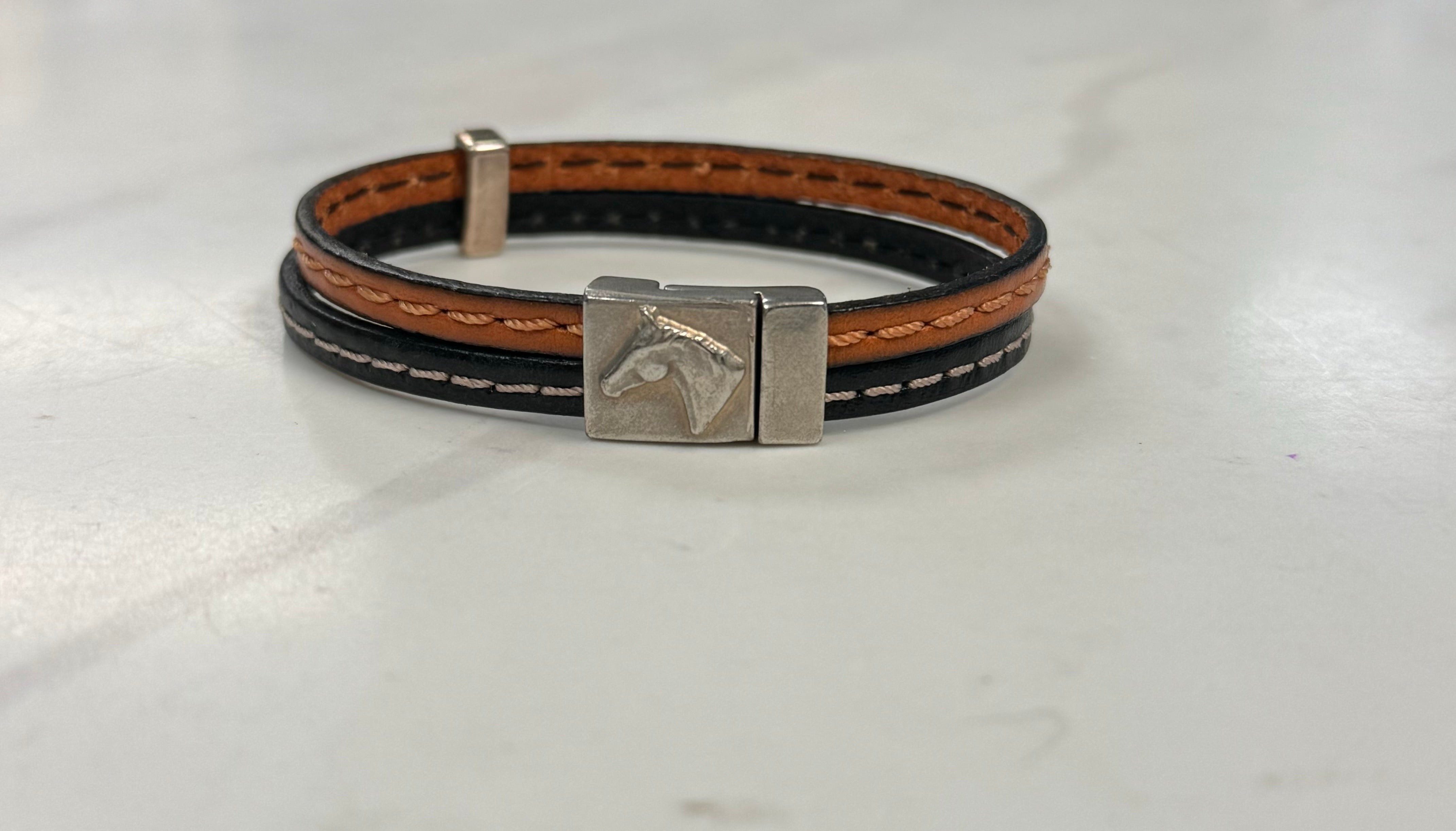 Lilo Collections Toledo Leather Bracelet