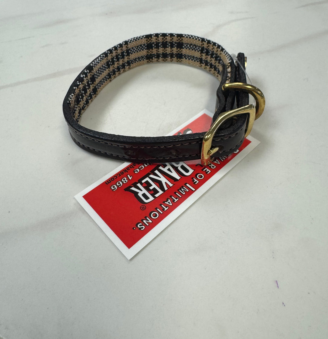 5/A Baker Leather Dog Collar