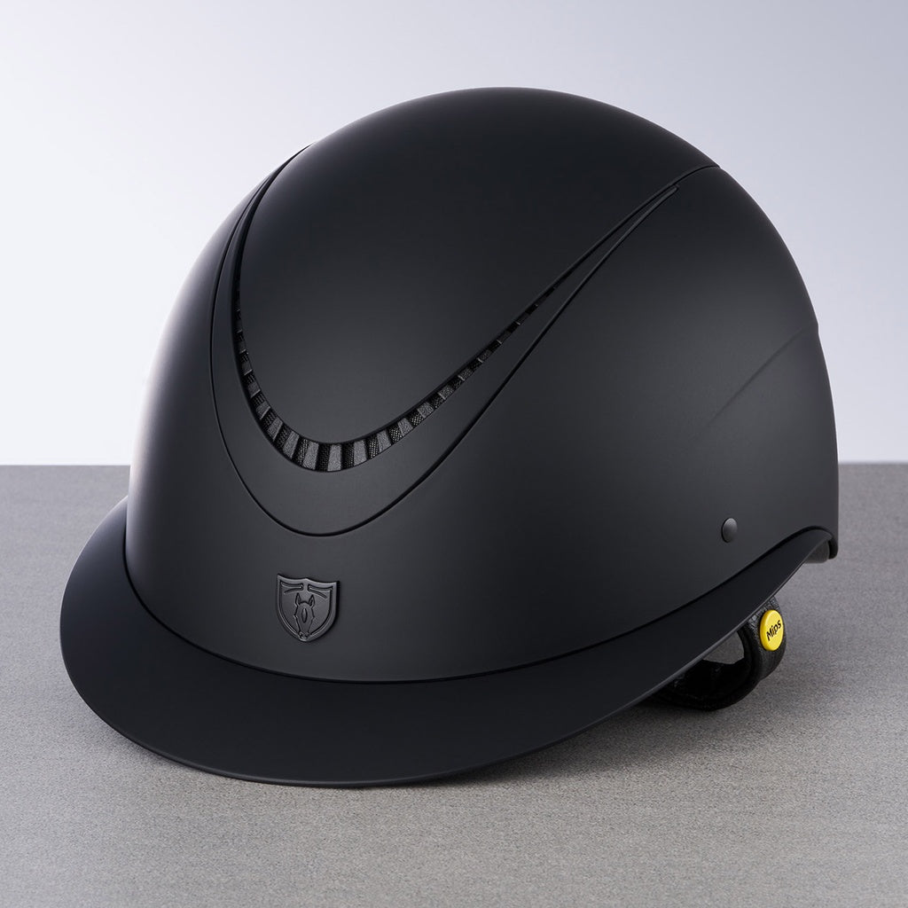 bike helmet wide brim Tipperary Caledon MIPS Helmet Black Matte / Medium