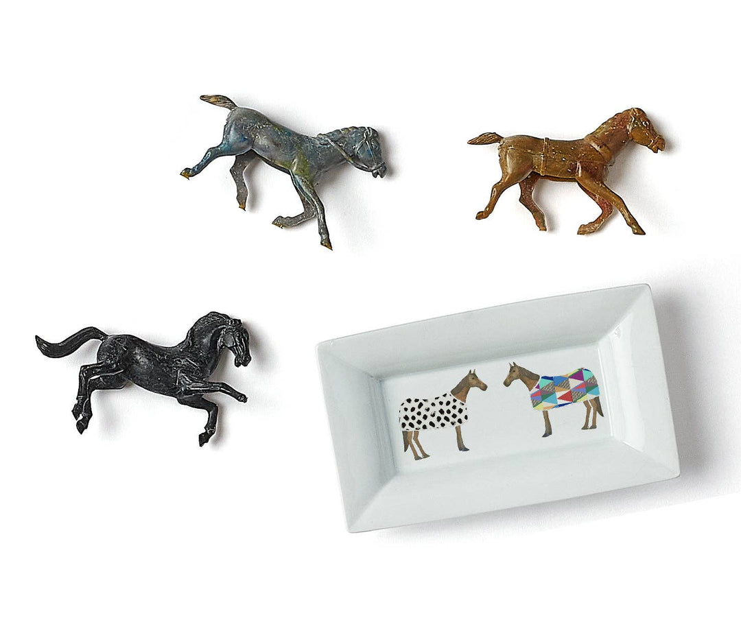 Maizie Clarke LLC - Horse of Windsor trinket tray