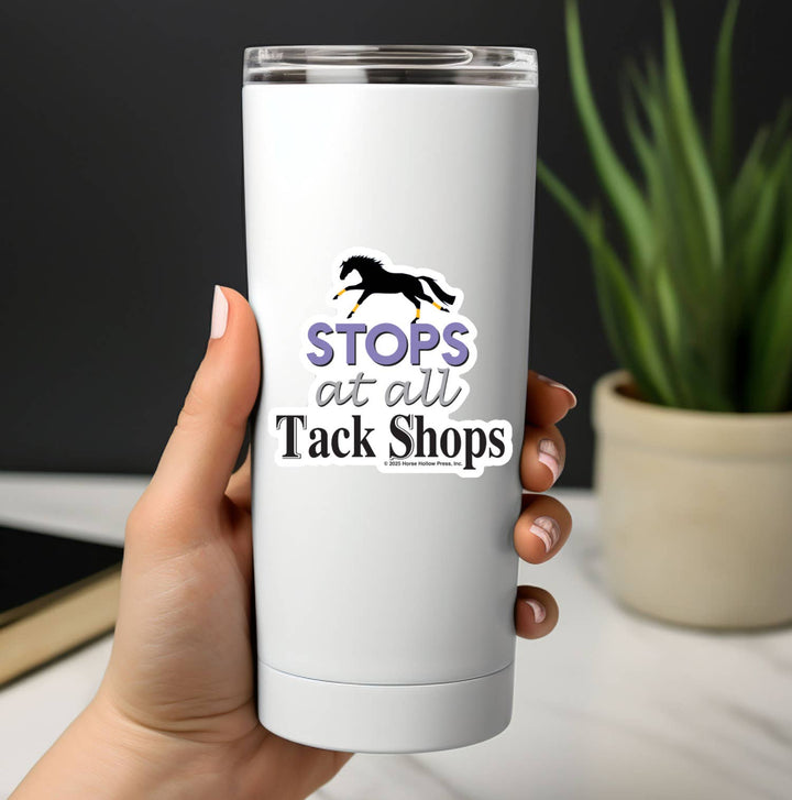 Horse Hollow Press-Horse Sticker Waterproof 3" Stops Shop