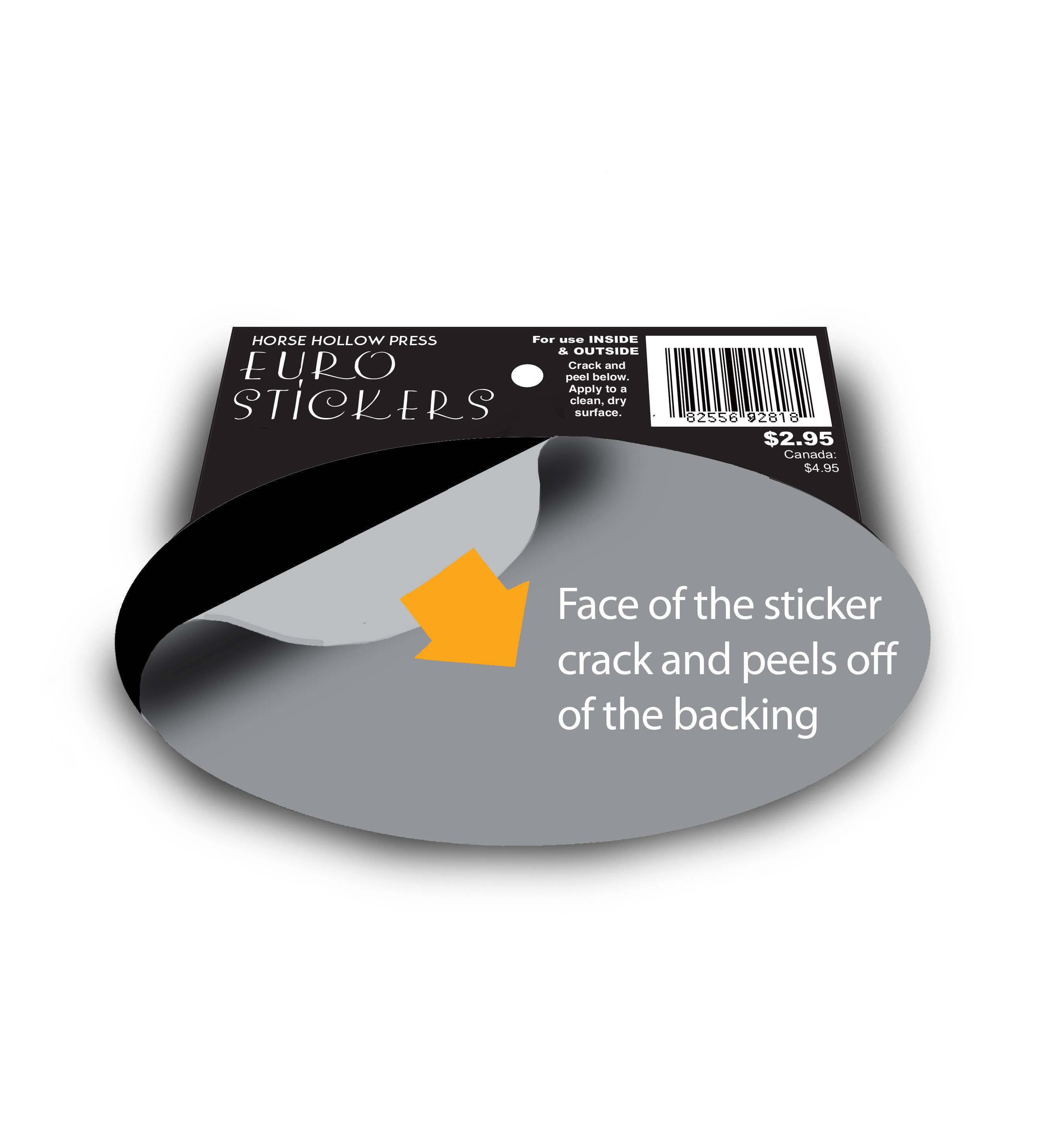 Horse Hollow Press - 5 x 3" Waterproof Oval Equestrian Horse Sticker: 3 Donkeys