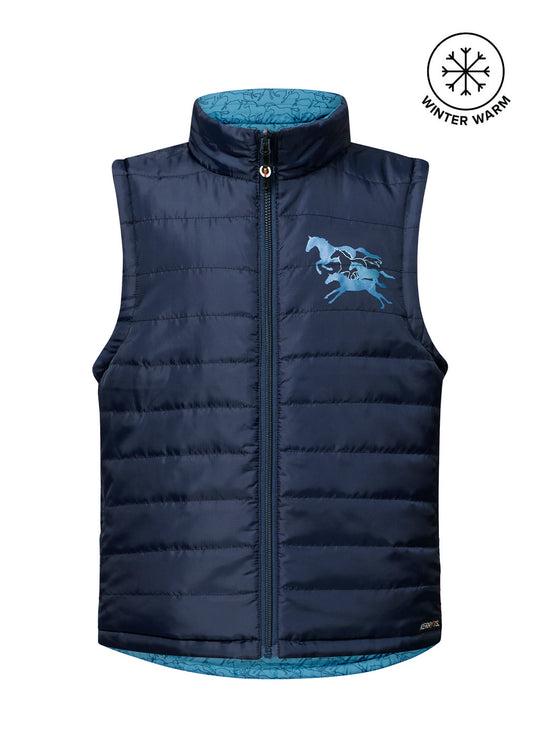 Kerrits Kids Round Up Reversible Quilted Riding Vest '24
