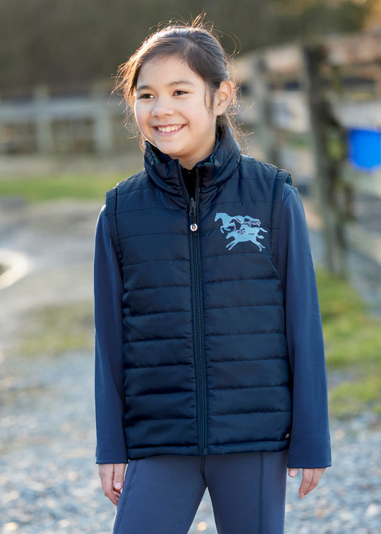 Kerrits Kids Round Up Reversible Quilted Riding Vest '24