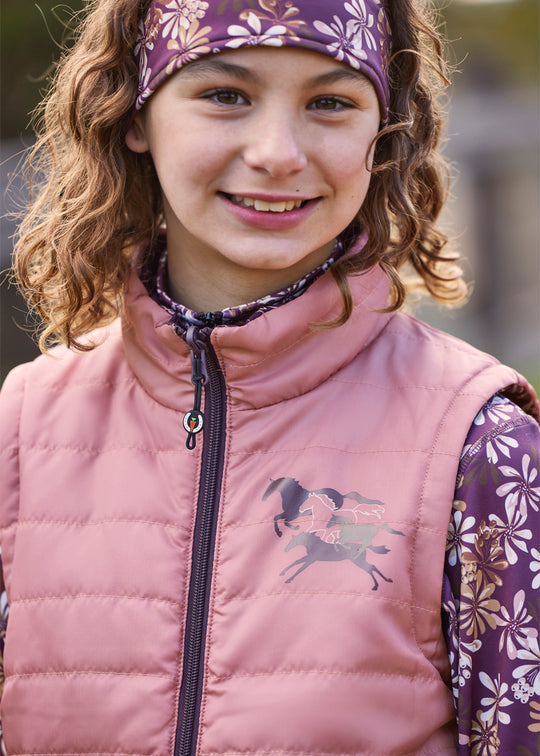 Kerrits Kids Round Up Reversible Quilted Riding Vest '24