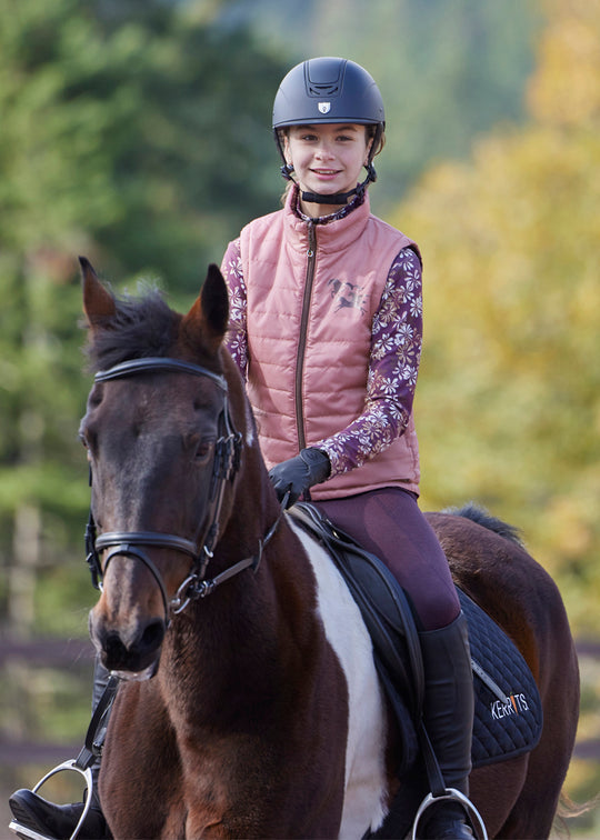 Kerrits Kids Round Up Reversible Quilted Riding Vest '24