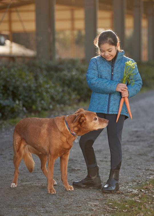 Kerrits Kids Round Up Reversible Quilted Jacket '24