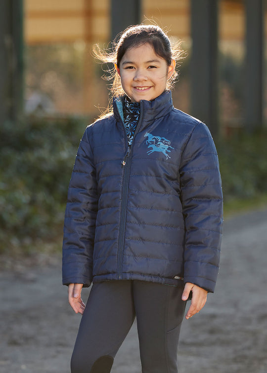 Kerrits Kids Round Up Reversible Quilted Jacket '24