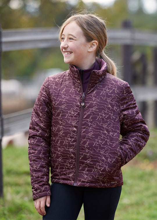 Kerrits Kids Round Up Reversible Quilted Jacket '24