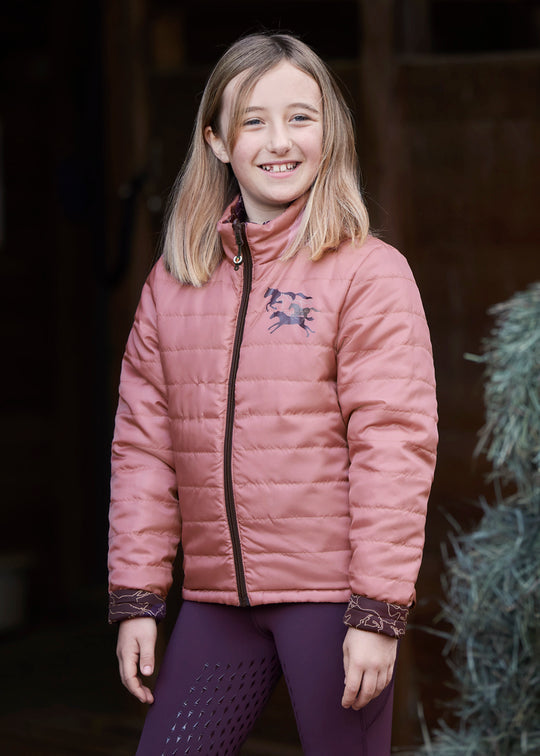 Kerrits Kids Round Up Reversible Quilted Jacket '24