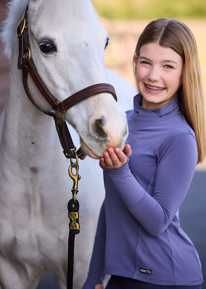 Kerrits Kids Wrap Neck Tech Top '25