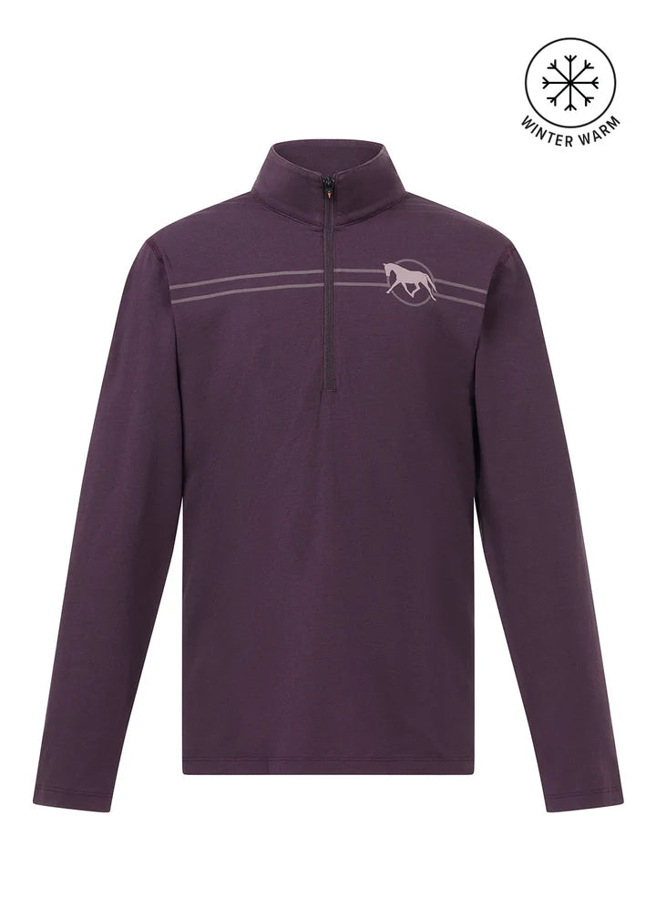 Kerrits Kids Equi Rhythm Lite Quarter Zip Riding Top