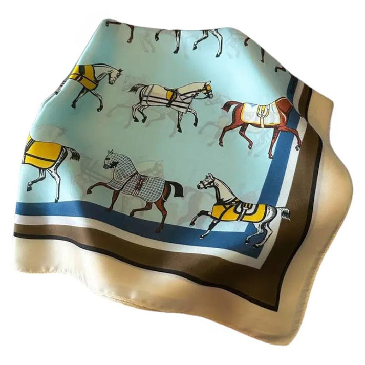 JPC Equestrian AWST Int'l Horses In Blankets Scarf