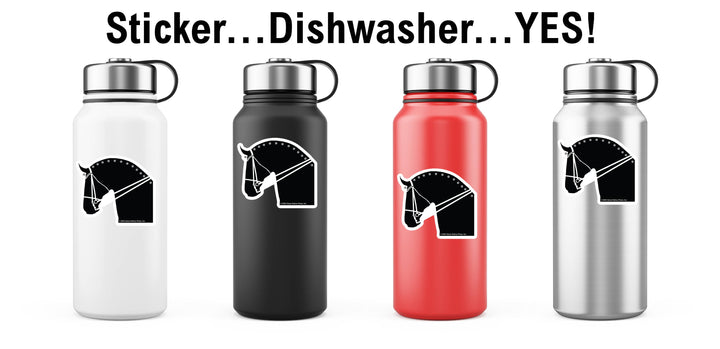 Horse Hollow Press - 3" Waterproof Dressage... Sticker