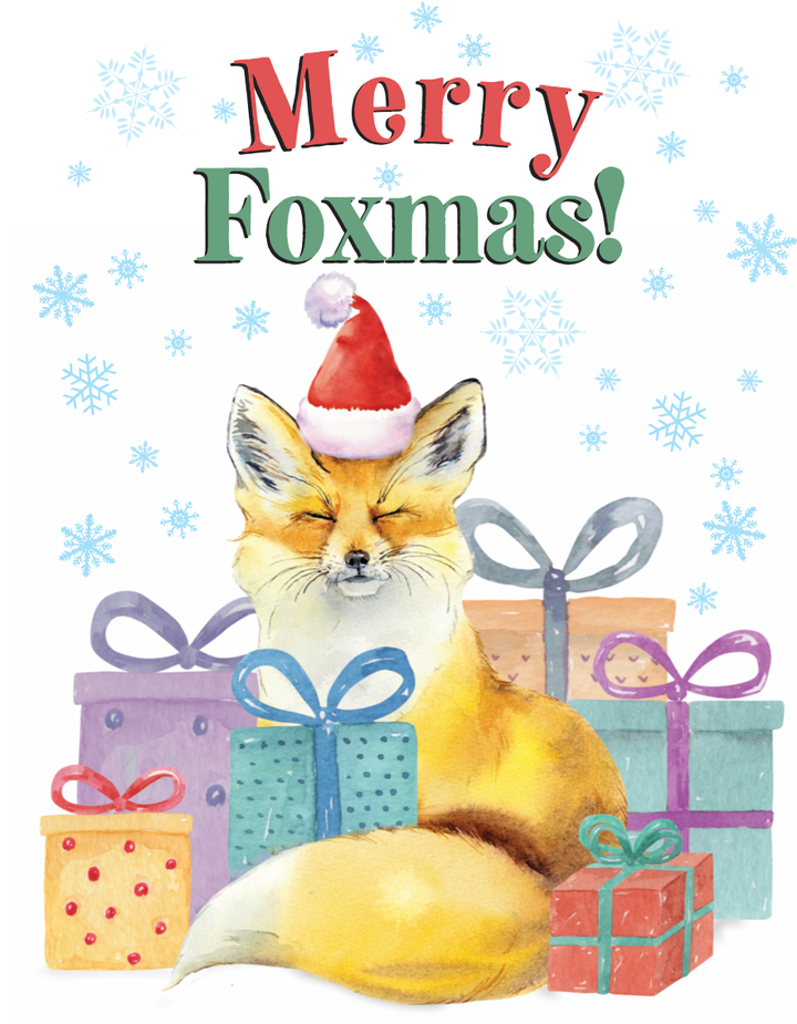 Horse Hollow Press - Fox Christmas Card