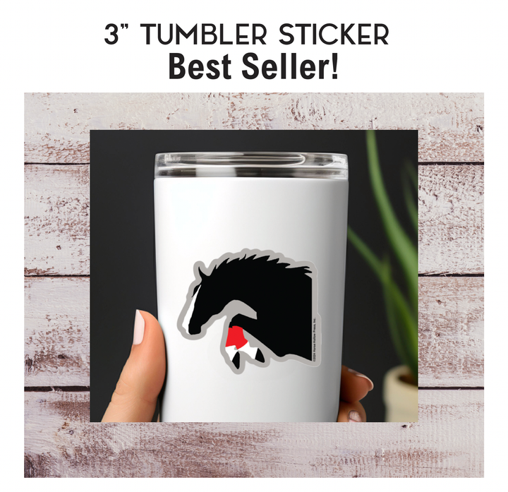 Horse Hollow Press - Horse Sticker Waterproof 3" Jumper